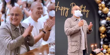 10 Potret Keseruan Ulang Tahun Irwan Mussry Suami Maia Estianty Bareng Para Karyawan