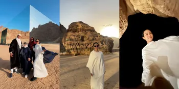 10 Potret Keseruan Yura Yunita Ngabuburit - Buka Puasa di Al Ula, Bahagia Habiskan Waktu Bersama Keluarga