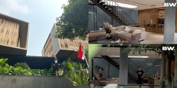 10 Potret Living Room Rumah Boy William bak Lobi Hotel Bintang Lima, Interiornya Mewah Banget &#8211; Terhubung Dua Rumah