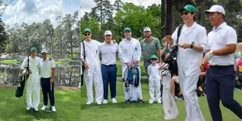 10 Potret Ryu Jun Yeol Jadi Caddie untuk Pegolf Tom Kim, Tuai Kontroversi Karena Ini...