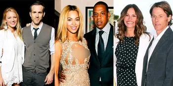 10 Seleb Hollywood Ini Menikah Diam-Diam