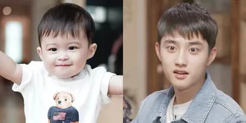 11 Foto Kemiripan Raphael Moeis dan D.O. EXO, Duo Ganteng Imut!