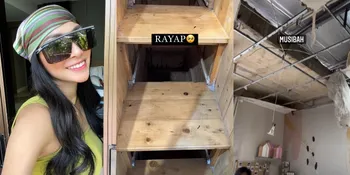 11 Potret Bencana di Rumah Mewah Nisya Ahmad, Atap Bocor Parah Hingga Perabot Kayu Habis Dimakan Rayap - Terbaru Plafon Kamar Anak Jebol