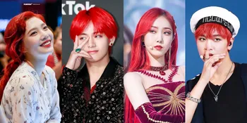 15 Idol K-Pop Paling Ikonik dengan Rambut Merah Pilihan Netizen Korea