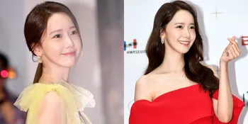 2 Gaya Yoona SNSD Bak Princess di Ajang Penghargaan Film, Kamu Pilih yang Mana?