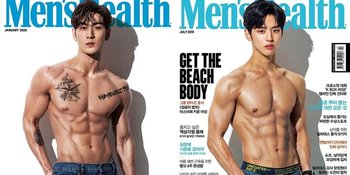20 K-Pop Idol Cowok Ini Pernah Telanjang Dada Pamer Tubuh Kekar di Majalah Men's Health: Ada Baekho NUEST Sampai Hongseok Pentagon!