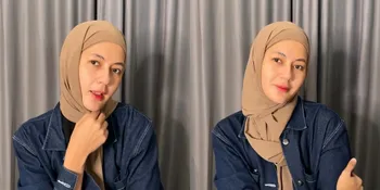 4 Potret Look Hijab ala Paula Verhoeven Tanpa Peniti dan Jarum Pentul
