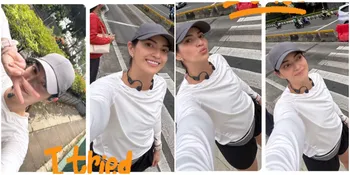 4 Potret Nia Ramadhani Jogging Pagi Tanpa Makeup, Tampil Natural dan Menawan