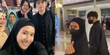 4 Potret Shenina Cinnamon Jalani Umrah Perdana Bersama Suami, Pakai Busana Syar'i Dan Tampil Tanpa Makeup