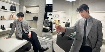 4 Potret Terbaru Cha Eun Woo dengan Setelan Resmi, Gantengnya Makin Kelewatan