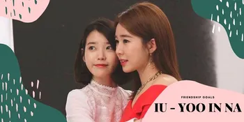 5 Potret Friendship Goals IU - Yoo In Na yang Kompak, Liburan Bareng &#38; Pakai Perhiasan Couple