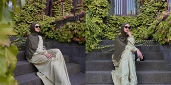 5 Potret Paula Verhoeven Pakai Outfit Serba Hijau Saat Menikmati Hari Terakhir di Australia