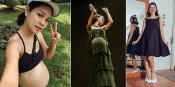 6 Foto Andien dan Baby Bump-nya yang Makin Besar, Tetap Cantik di Kehamilan Kedua