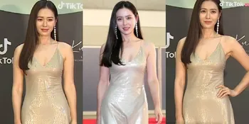 6 Foto Son Ye Jin di Red Carpet 'Baeksang Arts Awards 2020', Pancarkan Kecantikan Dewi dari Korea Selatan