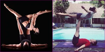 6 Pose Seleb Cantik Indonesia Saat Yoga, Lentur Banget