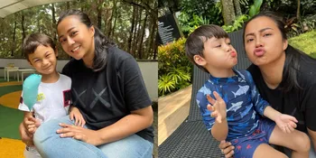 6 Potret Chelzea Adik Paula Verhoeven Bersama Kiano dan Kenzo, Sebut Keponakan Rasa Anak - Akhirnya Ketemu Setelah Sekian Lama