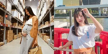 6 Potret Terbaru Diasta eks JKT48, Hamil Anak Pertama - Memesona Saat Pamer Baby Bump