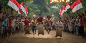 60 Caption WhatsApp Lomba 17 Agustusan Seru dan Berkesan