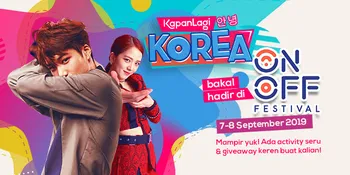 7-8 September, Kamu Bisa 'Nikah' Dengan Oppa di Booth Kapanlagi Korea ON OFF FESTIVAL