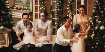 7 Family Portrait Rianti Cartwright Bertemakan Natal, Potret sang Anak Curi Perhatian - Fotogenic Banget