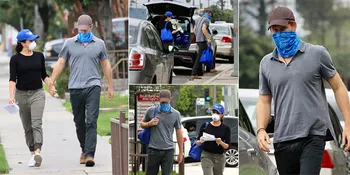 7 Foto Pangeran Harry &#38; Meghan Markle Saat Jadi Relawan - Bagikan Makanan di Tengah Pandemi Corona