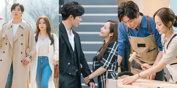 7 Gaya Couple Fashion Kim Jae Wook dan Park Min Young, Serasi & Makin Romantis