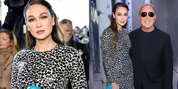 7 Gaya Luna Maya di New York Fashion Week 2023, Tampil Slay Pakai Dress Motif Macan Tutul - Pancarkan Aura Supermodel