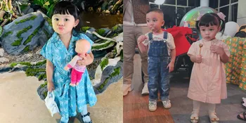Momen Random Ameena Minta Nikah dengan Rayyanza, Bikin Aurel Hermansyah Geleng-Geleng