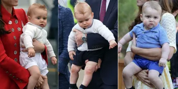 7 Penampilan Mengesankan Pangeran George Selama Tur, Too Cute!