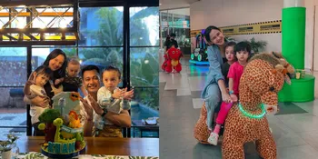 7 Potret 3 Anak Eza Gionino yang Good Looking dari Kecil, Nggak Kalah Memukau dari Ayah dan Ibunya