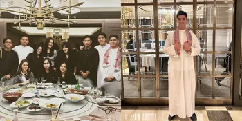 7 Potret Al Ghazali Bukber Bareng Teman-Teman SMA, Ada Mantan Pacar Juga - Gaya bak Pangeran Arab