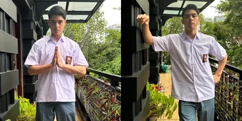 7 Potret Al Ghazali Pakai Baju SMA, Masih Cocok!
