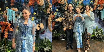 7 Potret Amel Carla di Hari Tunangan sang Kakak, Tampil Gorgeous dan Manglingi