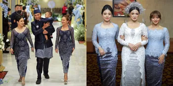 7 Potret Amel Carla di Pernikahan Sang Kakak, Badan Singset Curi Perhatian