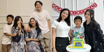 7 Potret Anak-Anak Okie Agustina Bareng Miro si Bungsu, Terlihat Sayang Meski Beda Ayah