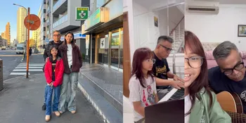 7 Potret Anak Bungsu Abdel Achrian, Duet Nyanyi Bareng Sang Ayah Keren Banget Suaranya