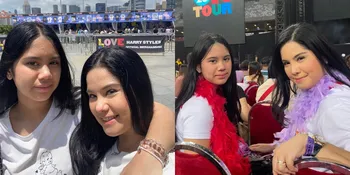 7 Potret Annisa Pohan Temani Sang Putri Nonton Konser, Malah Kelihatan bak Bestie - Paras Cantiknya Bikin Salfok
