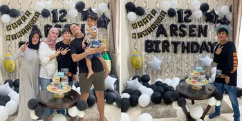 7 Potret Arsen Anak Risty Tagor dengan Rifky Balweel, Paras Makin Ganteng - Dekat dengan Ibu Sambung