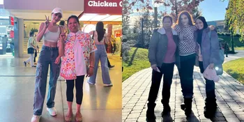 7 Potret ART Ashanty Bertemu Artis Thailand Idolanya, Salting Saat Foto Bareng - Gemeteran