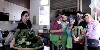 Ke Pasar Tradisional, Ini 7 Potret Arumi Bachsin Cari Lidah Sapi - Transaksi Pakai Bahasa Jawa Sambil Bercanda Bareng Penjual