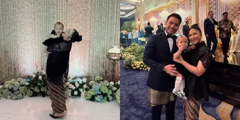 7 Potret Baby Kyarra Anak Jessica Mila Diajak Kondangan, Style Lucu Warna Senada dengan sang Ibu