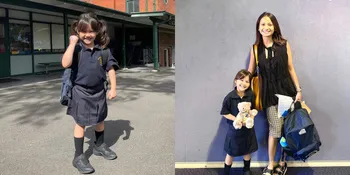 7 Potret Bridgia Anak Acha Septriasa yang Kini Sekolah TK di Australia, Pakai Seragam Lucu Banget