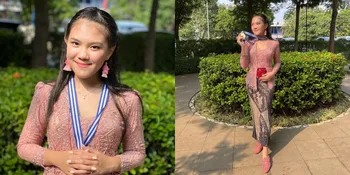 7 Potret Cantik Kirana Anak Andika Kangen Band Wisuda, Berkebaya Pink - Nyanyi Bareng sang Ayah di Panggung