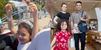 7 Potret Cara Rose Anak Rianti Cartwright Naik Roller Coaster Pertama Kali, Berani Sambil Angkat Tangan
