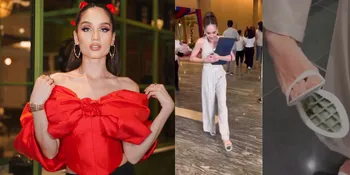 7 Potret Cinta Laura Gak Malu High Heels yang Dipakai Jebol, The Real Dipakai Sampai Rusak