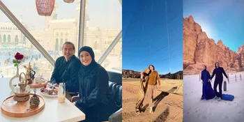 7 Potret Cut Meyriska dan Roger Danuarta di Al Ula, Tampil Serasi bak Prewedding