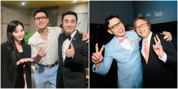 7 Potret Denny Sumargo Pamer Gaya di Gala Premier '2nd MIRACLE IN CELL NO.7', Tantangan Tebakan Nama Jadi Sorotan