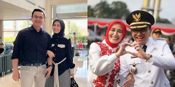 7 Potret Dine Mutiara Istri Sahrul Gunawan yang Makin Memesona, Lengket Terus Bareng Suami