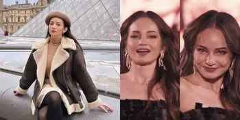 7 Potret Enzy Storia Catwalk di Paris Bikin Terpana, Sepanggung Bareng Aishwarya Rai - Kendal Jenner Nggak Jomplang