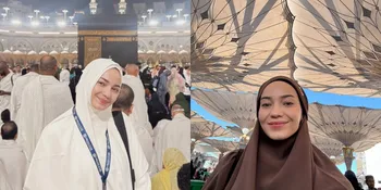 7 Potret Enzy Storia Umrah saat Ramadan, Doa 7 Tahun yang Lalu Kini Terwujud - Bersama 2 Ibunya